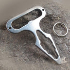 Llave multifuncional de acero inoxidable para camping
