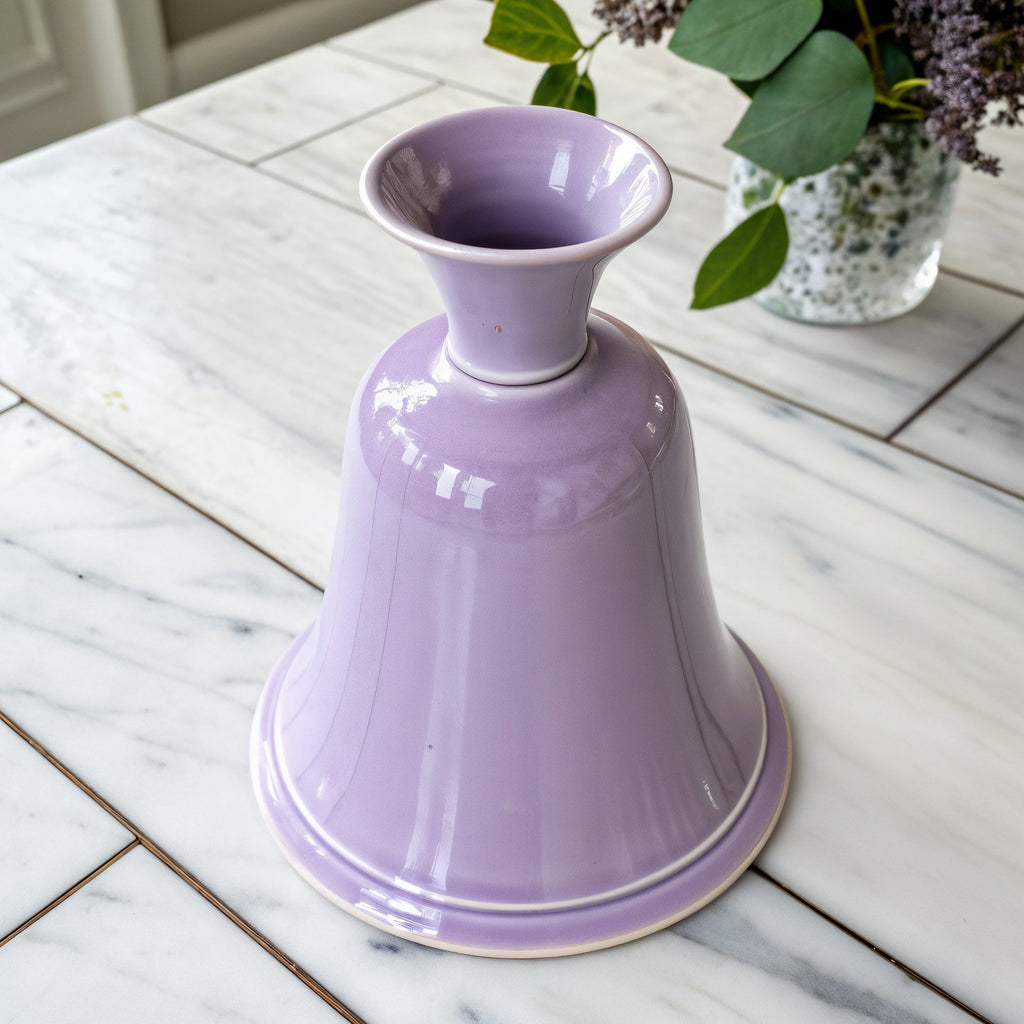 Tiendalodama Jarrón Campana Lavanda — vista frontal completa