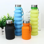 FlexiDrink - Botella de agua de silicona Faltbare para Abenteuer