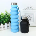 FlexiDrink - Botella de agua de silicona Faltbare para Abenteuer
