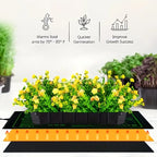 Manta térmica para plántulas: control de temperatura para una germinación y crecimiento más rápidos.