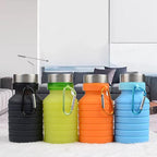 FlexiDrink - Botella de agua de silicona Faltbare para Abenteuer