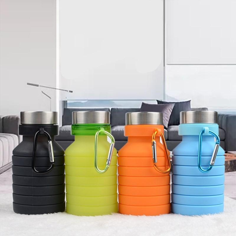 FlexiDrink - Botella de agua de silicona Faltbare para Abenteuer