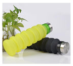 FlexiDrink - Botella de agua de silicona Faltbare para Abenteuer