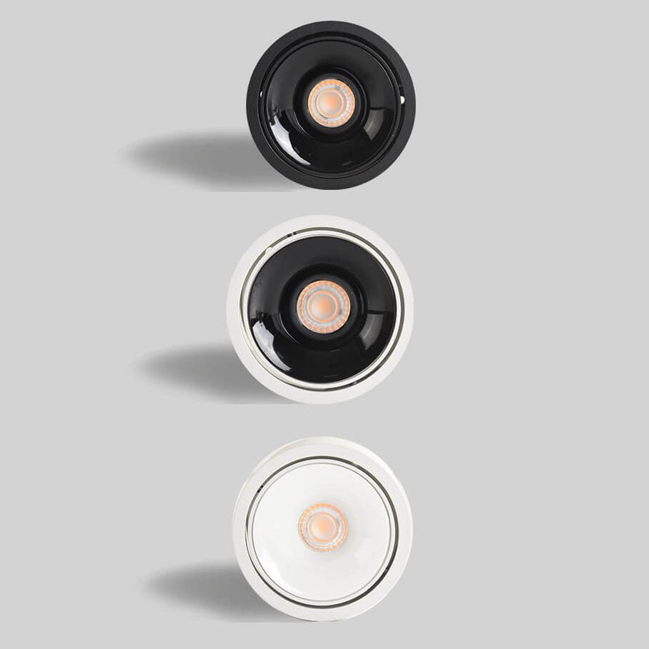 Lámpara de techo LED minimalista Origo - Lámpara redonda empotrable ajustable