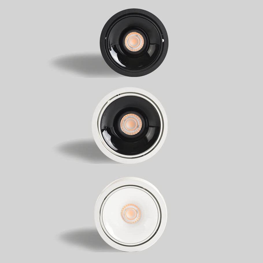 Foco LED redondo empotrable AstraGlow para techo