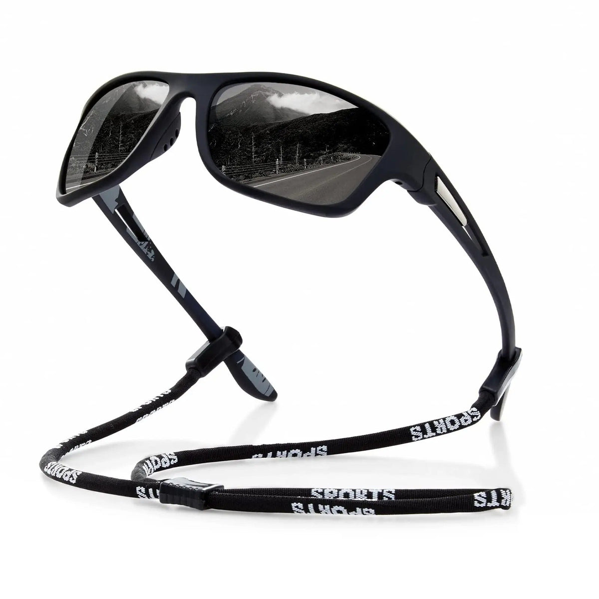 Zonas deportivas polarizadas – Protección UV400 – Diseño envolvente para actividades deportivas, rígidas y al aire libre | Lentes antirreflectantes
