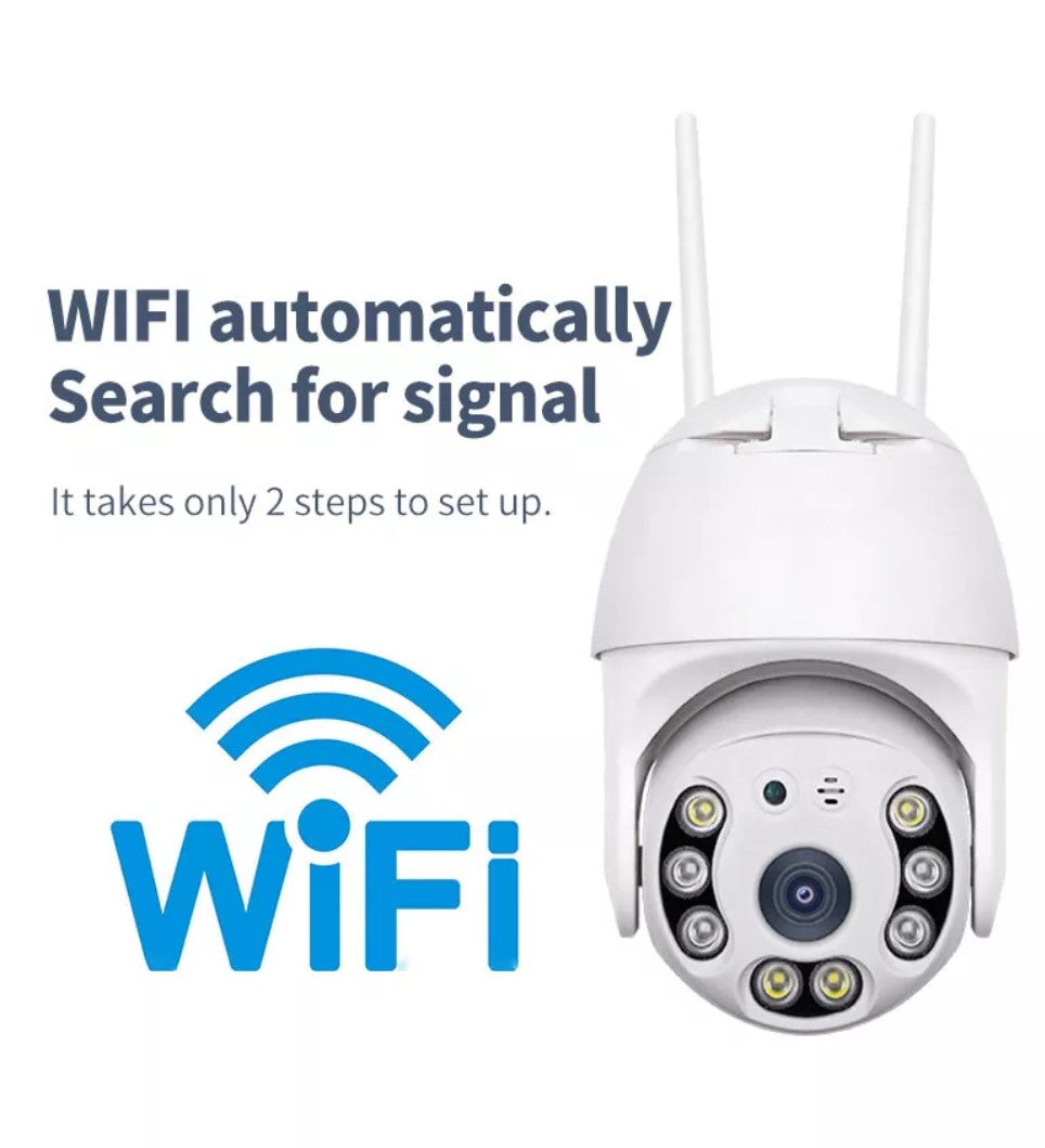 SecureView 360 – Cámara de seguridad inalámbrica con cobertura de 360°
