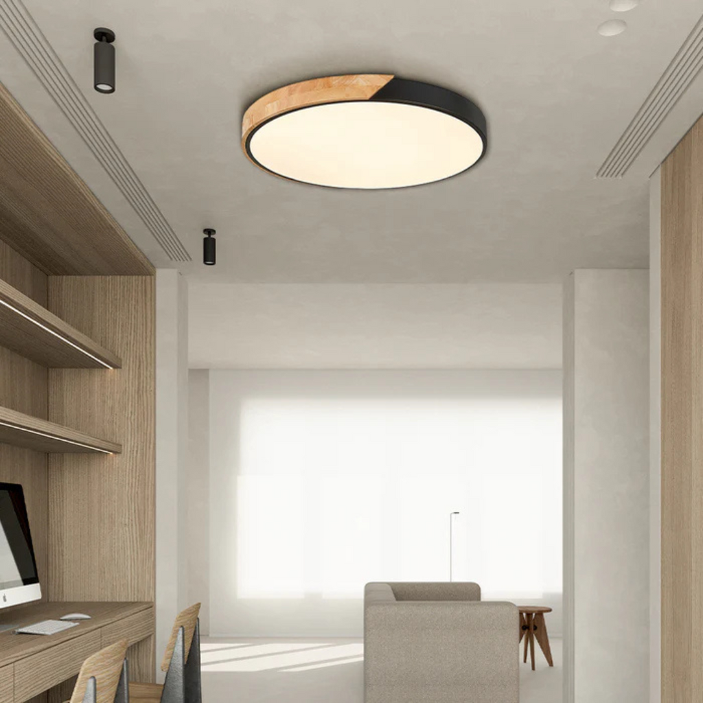 Lámpara de techo LED elegante de estilo escandinavo