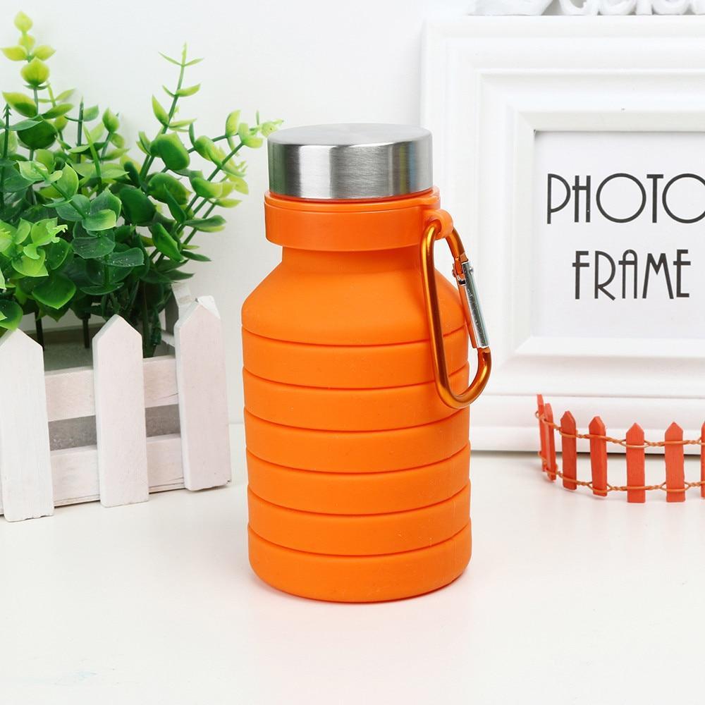 FlexiDrink - Botella de agua de silicona Faltbare para Abenteuer