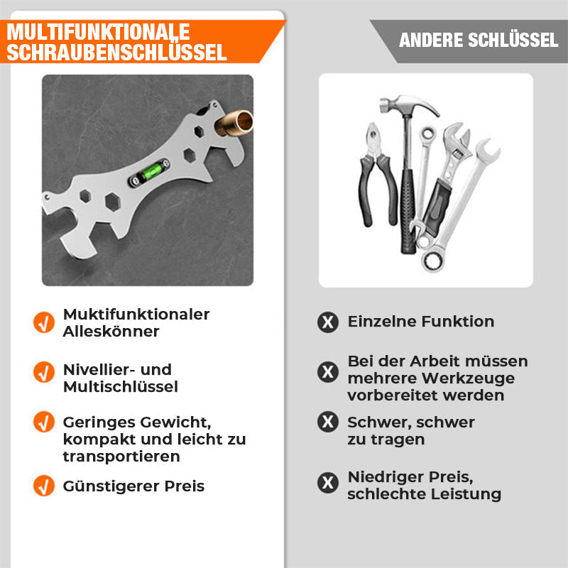 Llave angular multifuncional