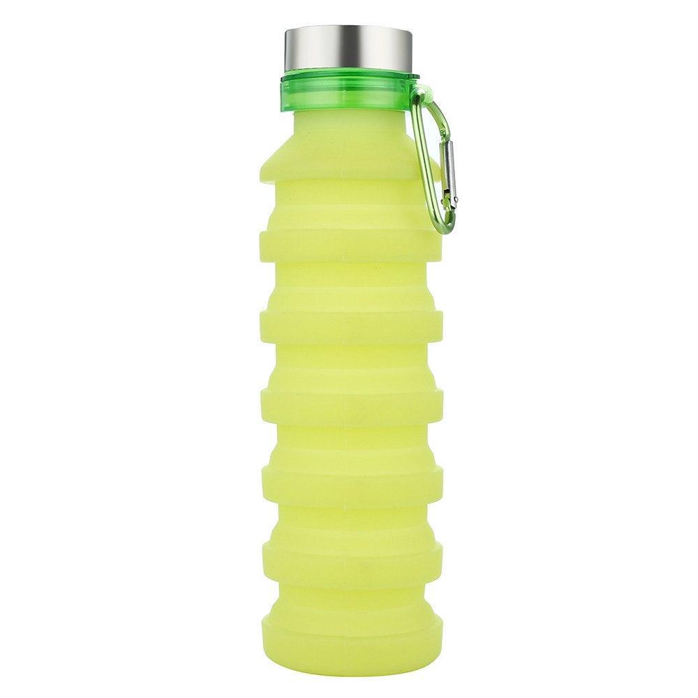 FlexiDrink - Botella de agua de silicona Faltbare para Abenteuer