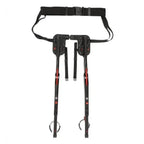 Silla plegable portátil con exoesqueleto portátil para actividades deportivas