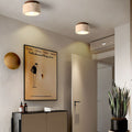 Lámpara de techo Cilestic Travertin Hout E27/E26 Beige Hal Slaapkamer Woonkamer Scandinavisch Diseño moderno Natuurlijke Plafondverlichting
