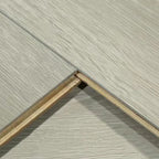 Suelo laminado de madera maciza natural E0 de 49" x 8" de ancho, con sistema de clic y resistente al agua.