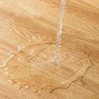 Suelo laminado de madera maciza natural E0 de 49" x 8" de ancho, con sistema de clic y resistente al agua.