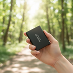 Disco duro externo unisex de estado sólido de 4 TB con USB 3.1 y tipo C