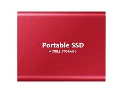 Disco duro externo unisex de estado sólido de 4 TB con USB 3.1 y tipo C