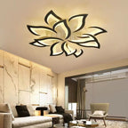 Lámpara de techo LED floral moderna para la decoración del hogar