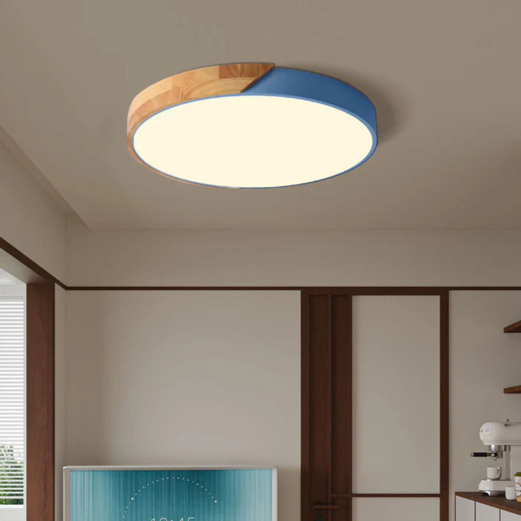 Lámpara de techo LED elegante de estilo escandinavo
