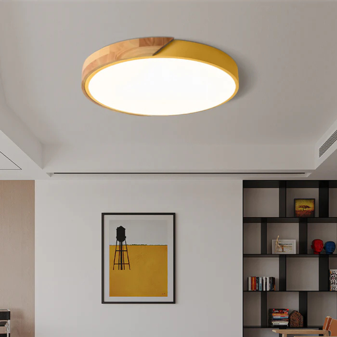 Lámpara de techo LED elegante de estilo escandinavo