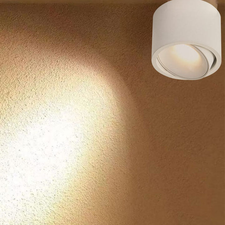 Foco LED redondo empotrable AstraGlow para techo
