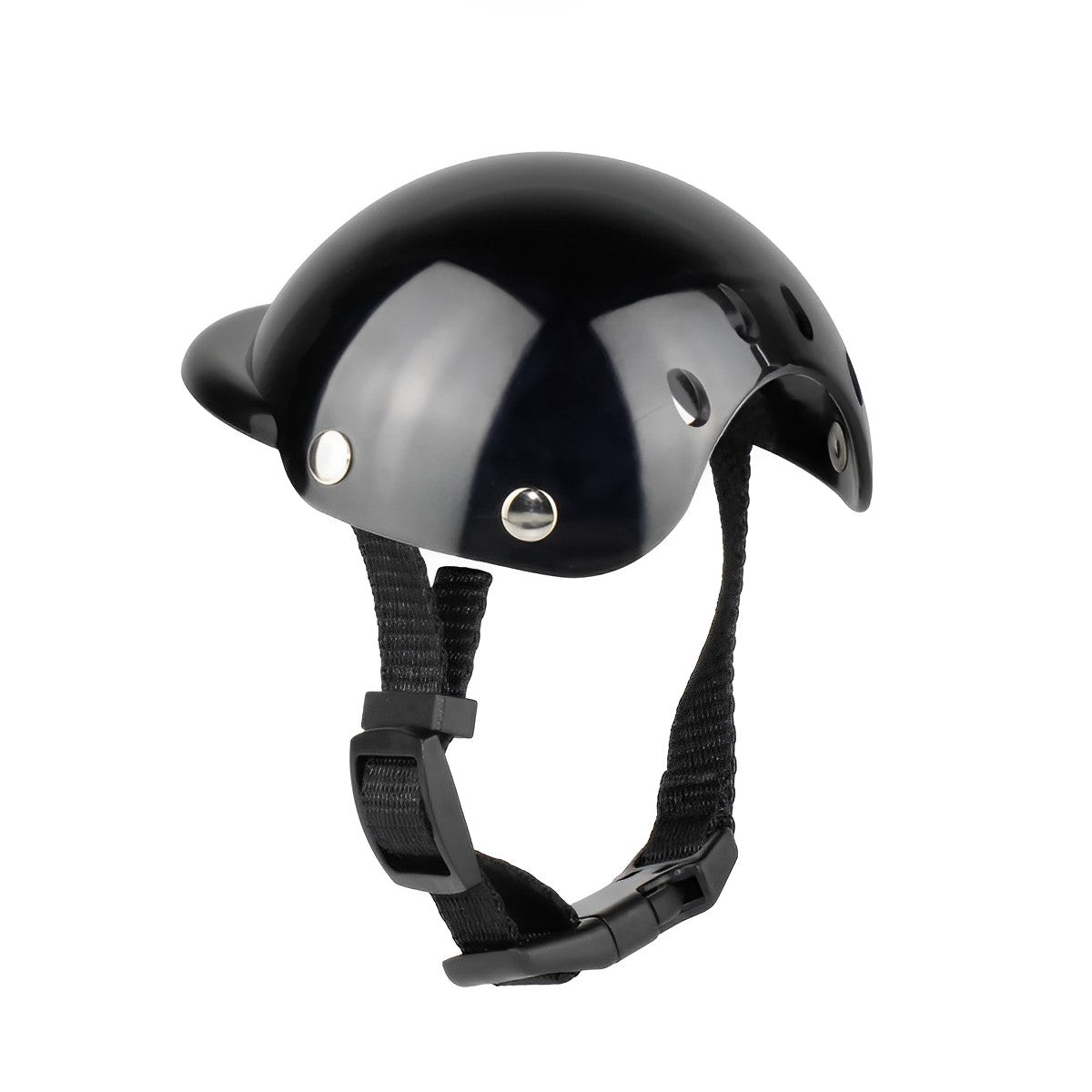 Casco y gafas de moto para perros