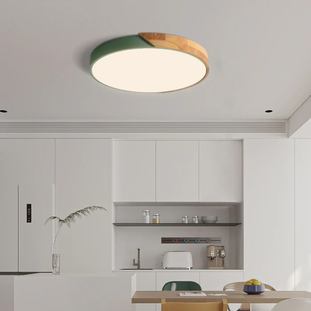 Lámpara de techo LED elegante de estilo escandinavo