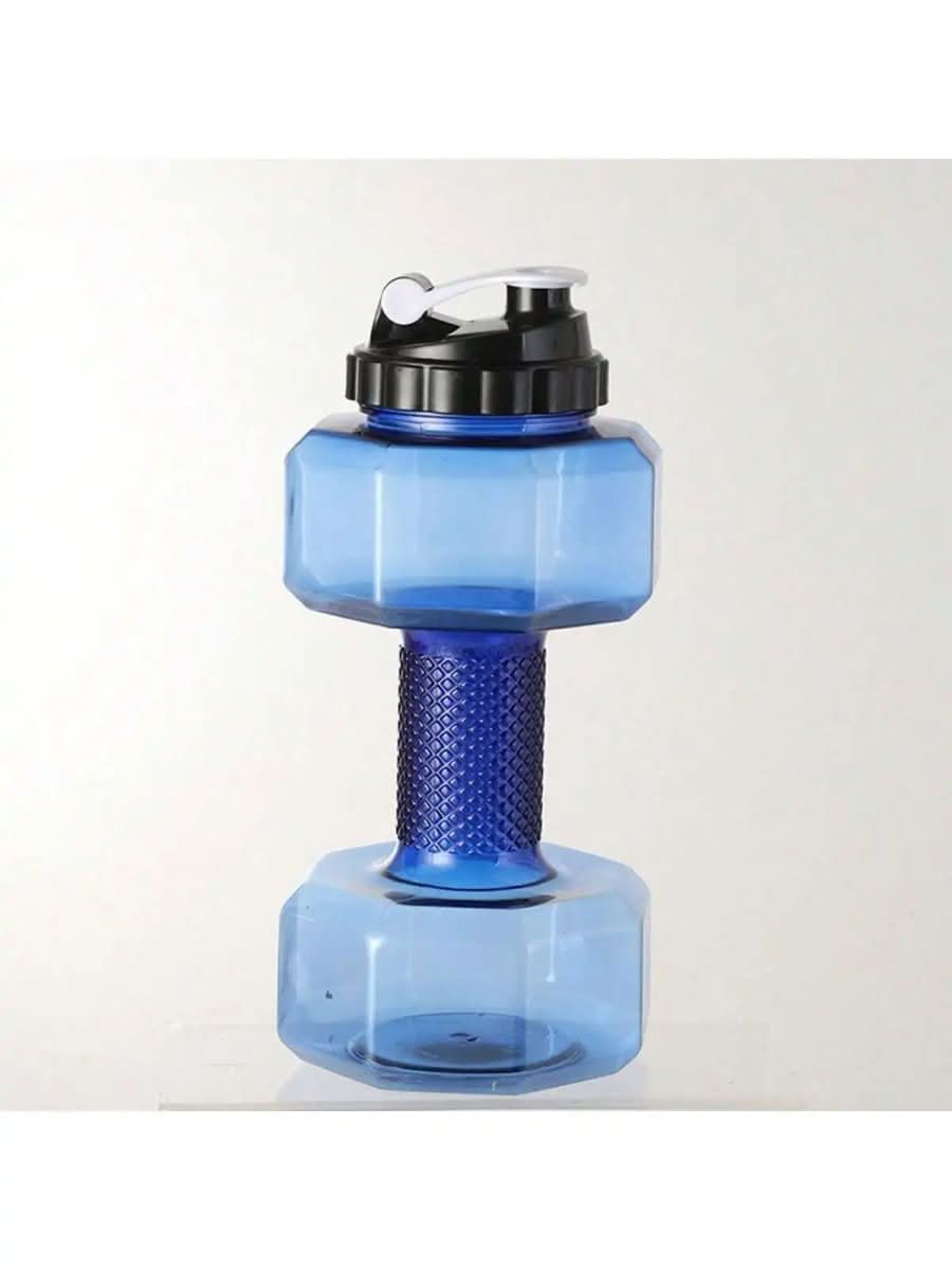 Botella de agua FlexDumbbell de 550 ml, dos en uno, compañera de entrenamiento para quienes van al gimnasio.