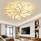 Lámpara de techo LED floral moderna para la decoración del hogar