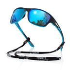 Zonas deportivas polarizadas – Protección UV400 – Diseño envolvente para actividades deportivas, rígidas y al aire libre | Lentes antirreflectantes