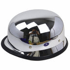 Elegante casco de motocicleta de alto brillo