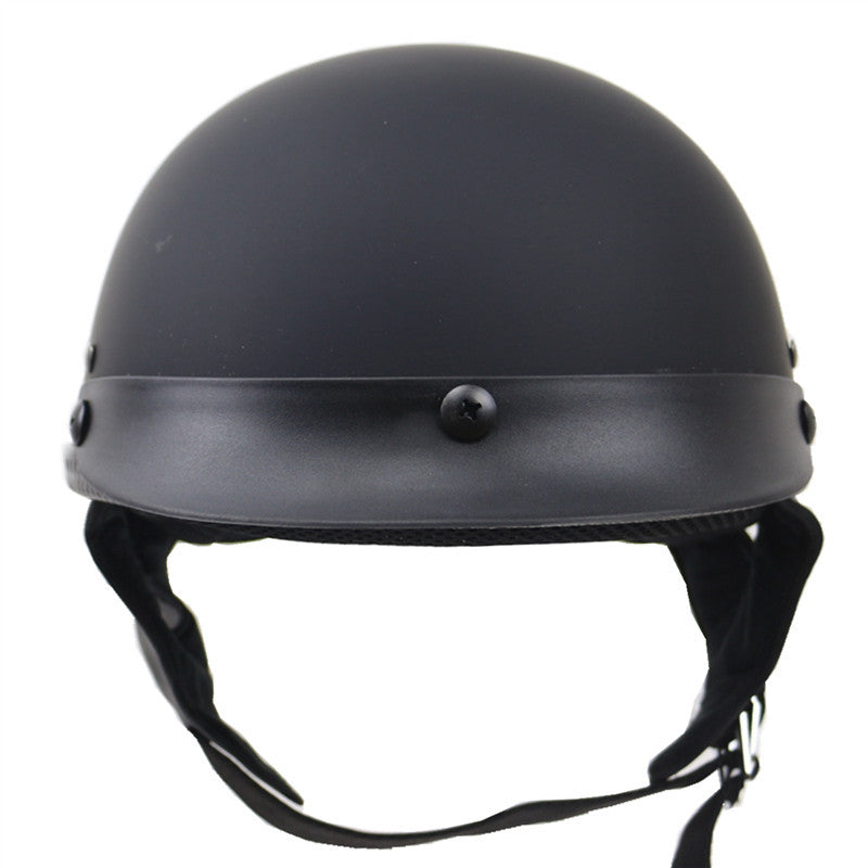 Casco clásico de perfil bajo para motociclista