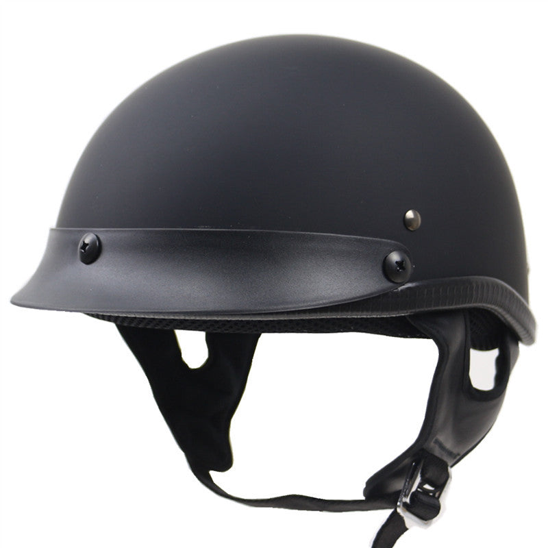 Casco clásico de perfil bajo para motociclista