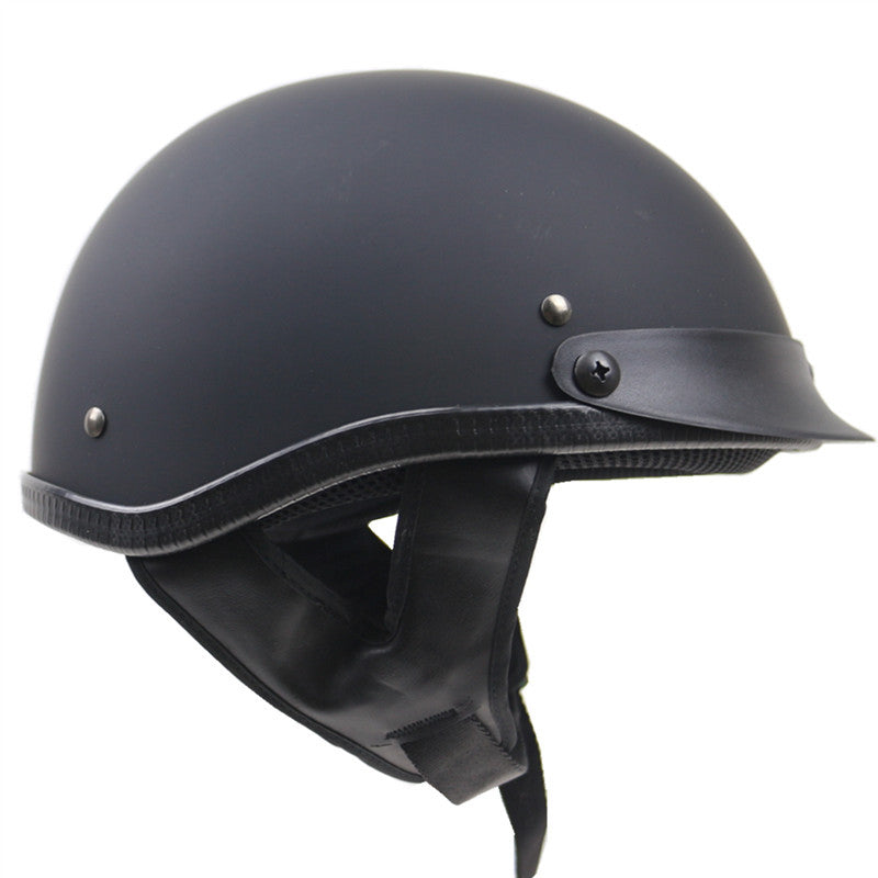 Casco clásico de perfil bajo para motociclista