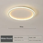 Lámpara de techo redonda de diseño escandinavo, dorada, negra y blanca, 20-50 cm, LED, regulable, de metal y cristal, para salón, dormitorio y comedor