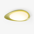Lámpara de techo Resina Ovalada Verde Beige Woonkamer Slaapkamer LED 3000K 4000K 6000K Ø36 Ø46cm Organisch Plafonnière Dimbaar