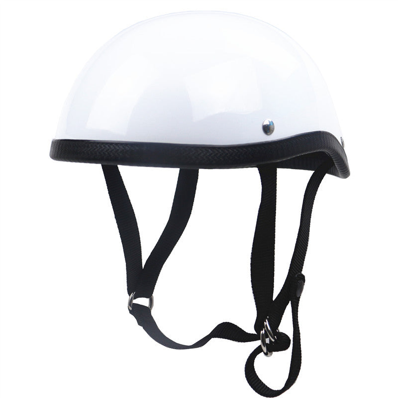 Casco de motocicleta clásico vintage