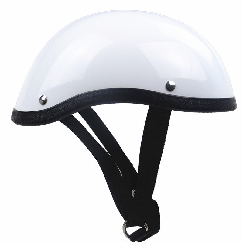 Casco de motocicleta clásico vintage