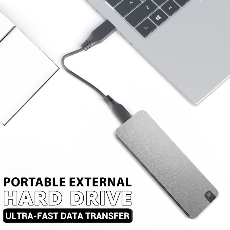 SSD externo Schijf Draagbaar met Aluminium Behuizing Grijs Rood Blauw 1TB 2TB 4TB 8TB Snelle USB 3.2 Gegevensopslag Veilige Data Backup Zakformaat