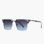 Gafas de sol para hombre con montura cuadrada y protección UV400