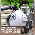 Candado multifuncional para casco de motocicleta