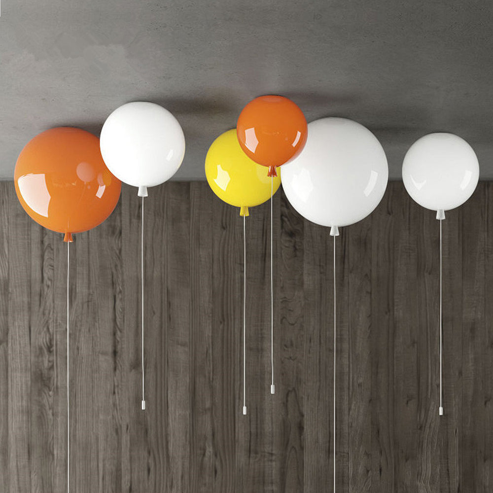 Lámpara de techo tipo globo | Diseño LED multicolor moderno