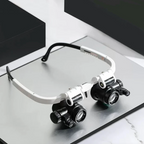 Gafas lupa profesionales con luz LED y 3 niveles de aumento