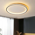 Lámpara de techo redonda de diseño escandinavo, dorada, negra y blanca, 20-50 cm, LED, regulable, de metal y cristal, para salón, dormitorio y comedor
