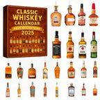 Calendario de adviento de whisky clásico 2025 con 24 licores premium