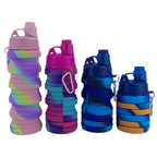 Botella de agua plegable para mujer