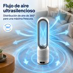 Enfriador de aire 3 en 1 AirPure que purifica e ioniza