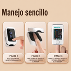 Pulsioxímetro compacto con pantalla OLED para oxígeno y pulso VitalCheck