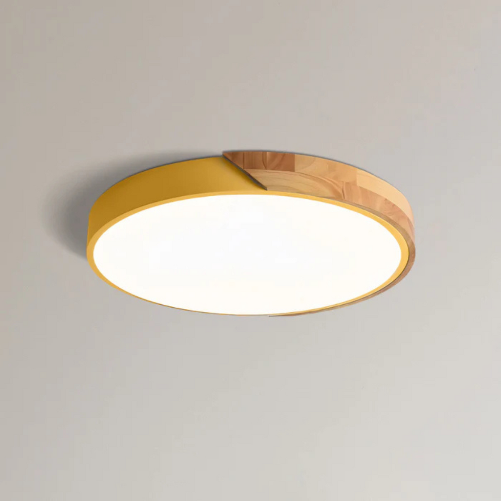 Lámpara de techo LED elegante de estilo escandinavo